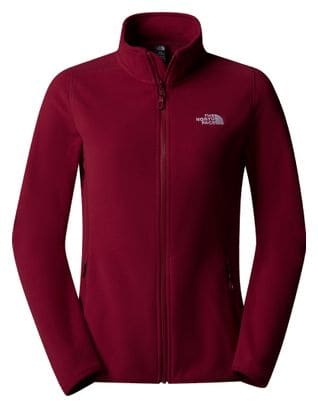 The North Face Women's 100 Glacier Full Zip Purple Polare