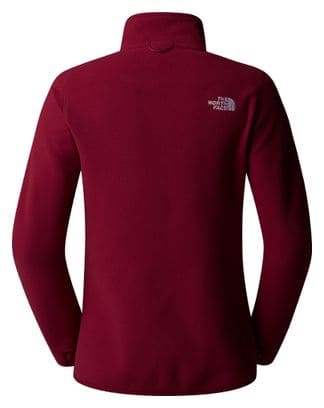 The North Face Women's 100 Glacier Full Zip Purple Polare