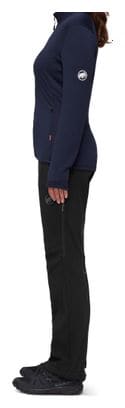 Women's Mammut Runbold Winter Softshell Pants Black