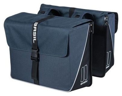Sacoches de Porte-Bagage Basil Forte Double 35L Navy Bleu