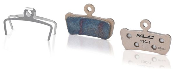 Coppia di pastiglie XLC BP-S34 Metal Brake Pads per Avid/Sram XO Trail e Guide