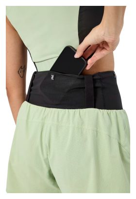 Pantaloncini NNormal Race verdi da donna