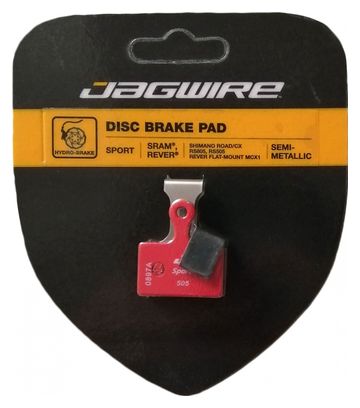 Pair of Jagwire RideRever Attack / MCX / Triva / Shimano 105 / Dura-Ace / GRX / Metrea / Road / Tiagra / Ultegra / XTR / Tektro HD and TRP HD / Hylex <p>Brake</p>Pads