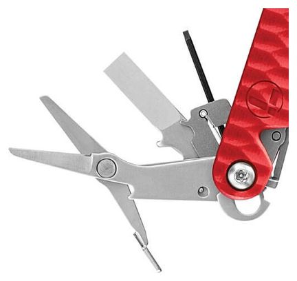 Pince Multifonctions Randonnée Camping Voile 19 Outils en 1 Charge+ Edition G10 - Rouge