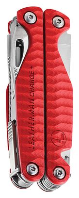 Pince Multifonctions Randonnée Camping Voile 19 Outils en 1 Charge+ Edition G10 - Rouge