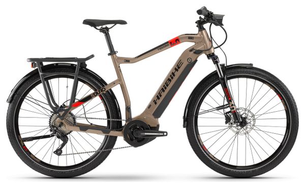 VTC Électrique Haibike SDuro Trekking 4.0 Shimano Deore 10V 27.5'' Beige 2020