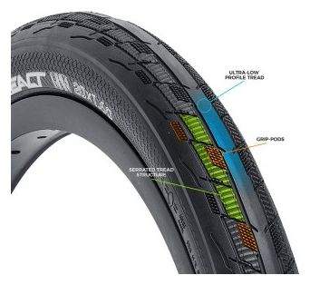 BMX Tire TIOGA FASTR REACT S-Spec 20'