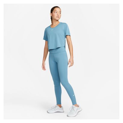 Collant Long Nike Dri-Fit One Femme Bleu
