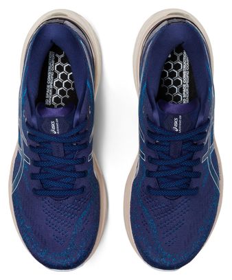 Asics Gel Kayano 29 Running Shoes Blue Beige Women's