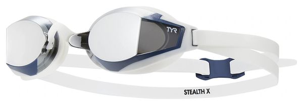 Occhialini Tyr Stealth-X Mirrored Performance Argento/Bianco