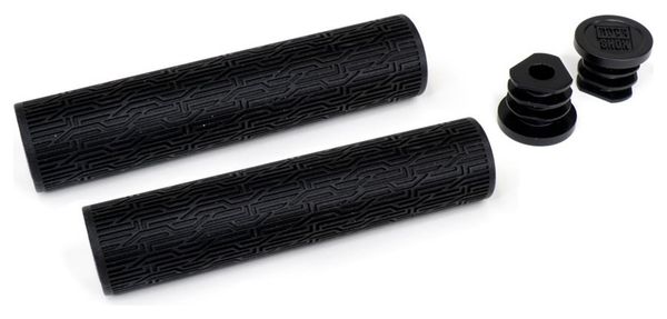 Pair of Rockshox Textured Grips 135/135mm Black