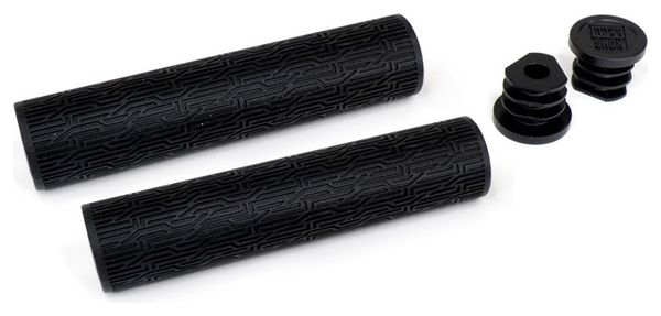 Coppia di manopole Rockshox Textured 135/135mm Black