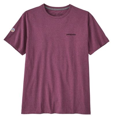 T-Shirt Unisex Patagonia Fitz Roy Icon Responsibili-Tee Violet