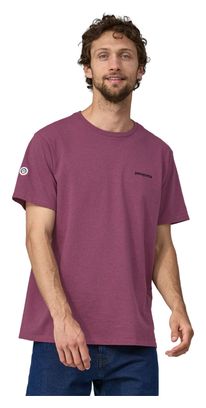 T-Shirt Unisexe Patagonia Fitz Roy Icon Responsibili-Tee Violet