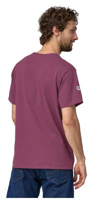 T-Shirt Unisexe Patagonia Fitz Roy Icon Responsibili-Tee Violet