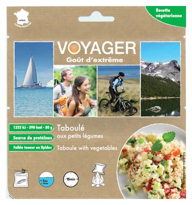Lyophilis Voyager Tabbouleh with vegetables 80g