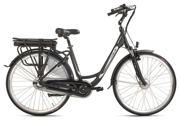 Vélo de ville électrique 28  Femme Basic 3 vitesses noir Vogue