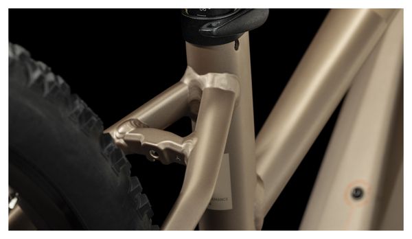 Cube Reaction Hybrid Performance 625 Trapecio MTB Eléctrica Hardtail Shimano Alivio 9S 625 Wh 29'' Marrón Metalizado 2023