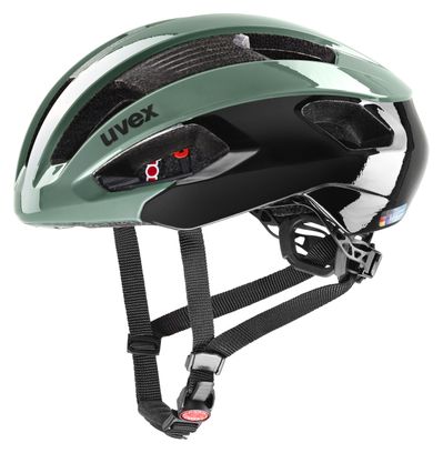 Uvex Rise Road Helmet Green/Black
