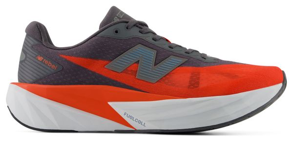 New Balance FuelCell Rebel v5 hardloopschoenen, rood/grijs, heren