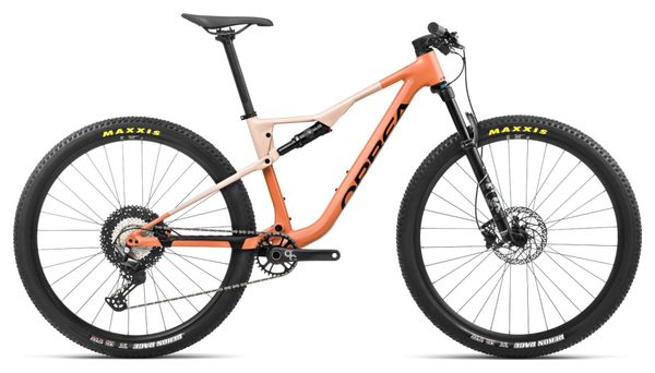 Orbea Oiz H30 Full Suspension MTB Shimano Deore 12S 29'' Apricot Orange Limestone Beige 2024