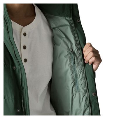 Doudoune Patagonia Sisar Down Hoody Vert Homme