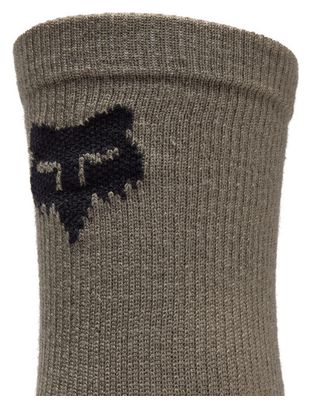 Fox Flexair Merino Socks, 15 cm, Brown
