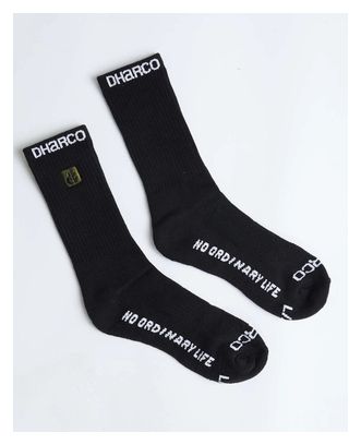 Calzini Dharco Crew Socks Black
