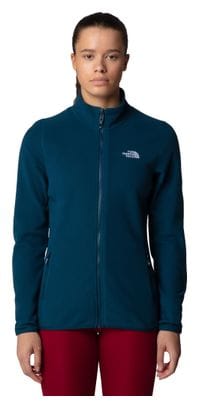 Polaire Femme The North Face 100 Glacier Full Zip Bleu