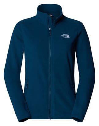 Polaire Femme The North Face 100 Glacier Full Zip Bleu