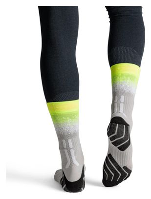 X-Socks Trailrun TerraSkin Perform Crew sokken, geel/wit/grijs