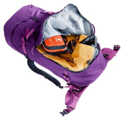 Borsa da alpinismo Deuter Guide 32+8 SL Donna Viola
