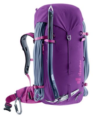 Borsa da alpinismo Deuter Guide 32+8 SL Donna Viola