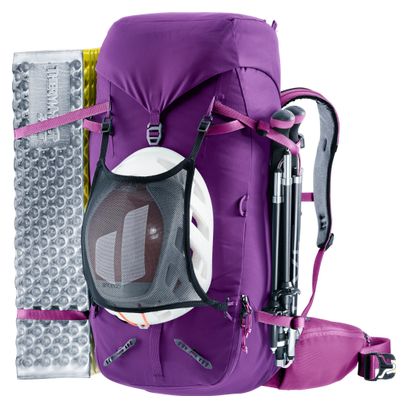 Borsa da alpinismo Deuter Guide 32+8 SL Donna Viola