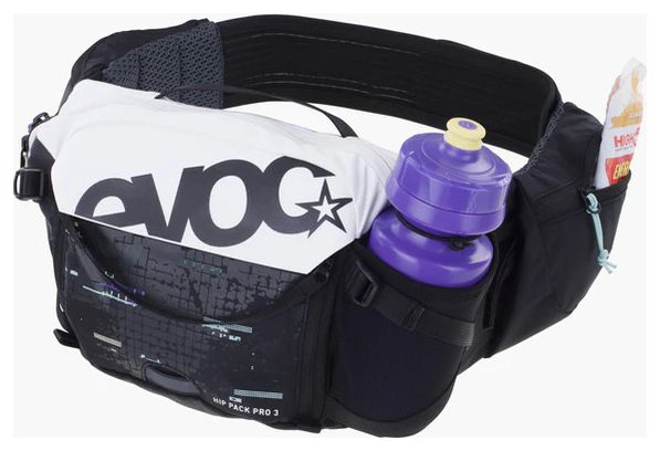 Sacoche Banane Evoc Hip Pack Pro 3L Blanc et Noir 