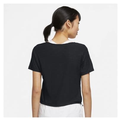 Camiseta Nike Air Dri-Fit manga corta negro mujer