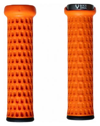 Paire de Grips Bike Yoke Grippy Orange