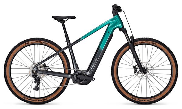 VTT Électrique Semi-Rigide Focus Jarifa² 6.7 X Shimano 9V 600Wh Bosch 120 Nm 29'' Vert/Noir 2026