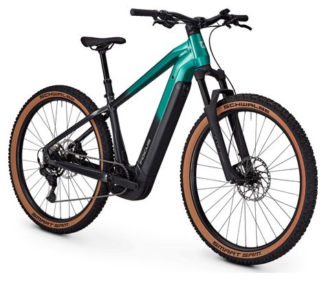 VTT Électrique Semi-Rigide Focus Jarifa² 6.7 X Shimano 9V 600Wh Bosch 120 Nm 29'' Vert/Noir 2026