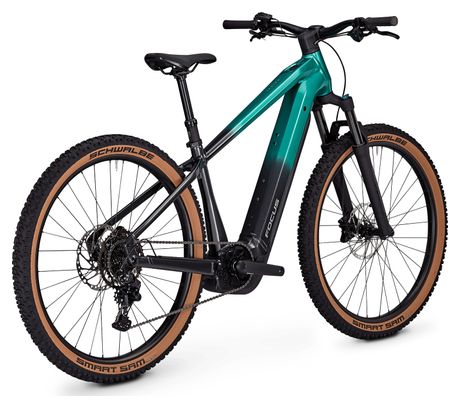 VTT Électrique Semi-Rigide Focus Jarifa² 6.7 X Shimano 9V 600Wh Bosch 120 Nm 29'' Vert/Noir 2026