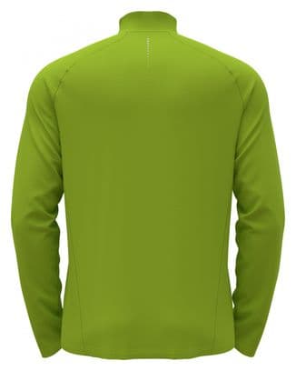 Odlo Essential Ceramiwarm Green 1/2 Zip Thermal Sweater
