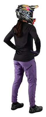 Women's Long Sleeve Jersey Troy Lee Designs Lilium Black