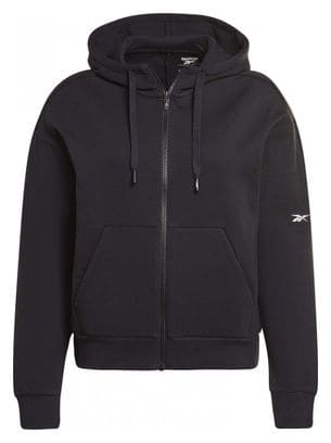 Sweatshirt zippé en coton femme Reebok DreamBlend