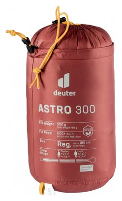 Saco de dormir Deuter Astro 300 Rojo