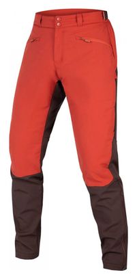 Endura MT500 Pantalones de bicicleta de montaña Zero Degre Rojo