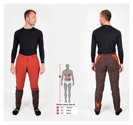 Endura MT500 Zero Degre Mountain Bike Pants Red