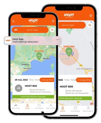 Hoot Bike 800 GPS tracker