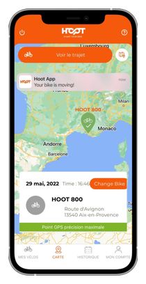 Hoot Bike 800 GPS tracker