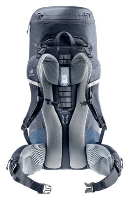 Sac de Randonnée Deuter Aircontact Lite 50 + 10 Noir Bleu