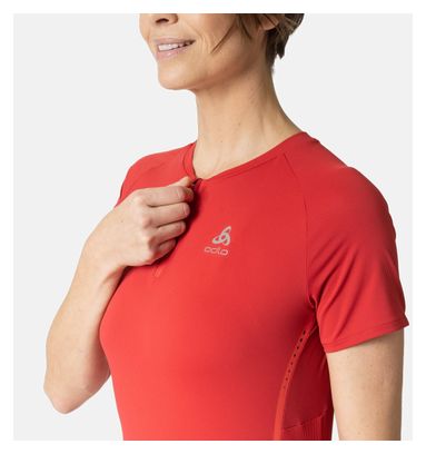 Odlo X-Alp Trail 1/2 Zip Jersey Red